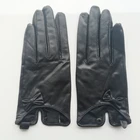 Женские зимние перчатки GOURS, черные перчатки из натуральной козьей кожи, со скидкой, KCL, 2019