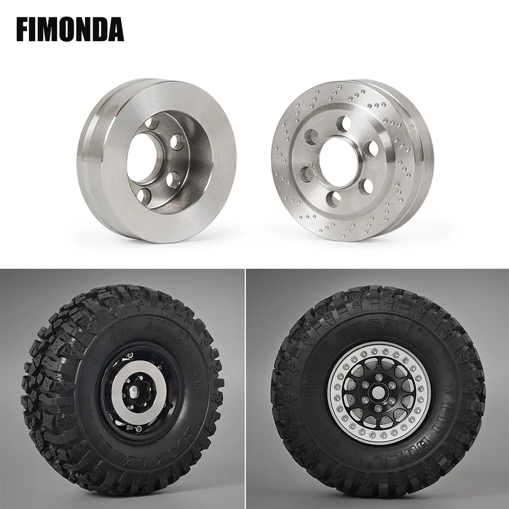 Счетчик веса FIMONDA для Traxxas TRX4 TRX6 Axial SCX10 1 9 GEN8 TF2 из нержавеющей стали моделей 2