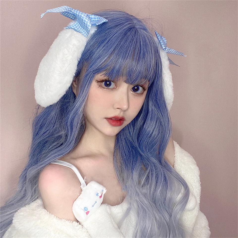 

Парики женские Синтетические длинные прямые для косплея, для вечеринки, фестиваля, аниме, 2021