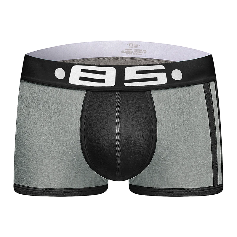 85 Брендовые мужские хлопковые трусы-боксеры cueca tanga удобные трусики боксеры para