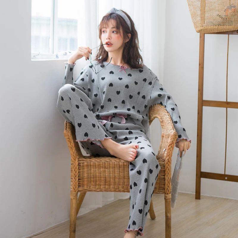 Одежда для грудного вскармливания Пижамный комплект беременных и кормящих