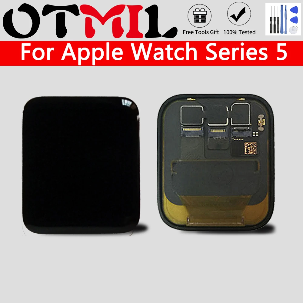 Оригинальный ЖК дисплей OTMIL для Apple Series 5 Watch s5 дигитайзер в сборе iwatch серия S5 38 мм 42