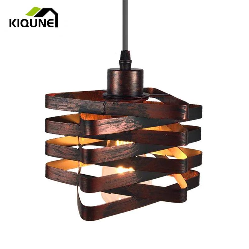 

Ретро украшение для столовой люстра Железный бар тамбур кафе магазин одежды интерьер освещение гостиной подвесные светильники