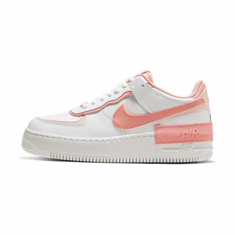 

Authentic Force 1 Shadow AF1 Low One Pale Ivory Pastel Sail Spruce Aura Women Skateboarding Shoes Sports Sneakers