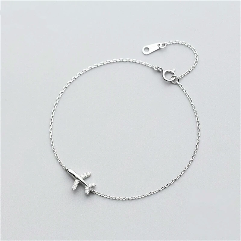 100% Стерлинговое Серебро 925 пробы цветной Модный женский ювелирный браслет с