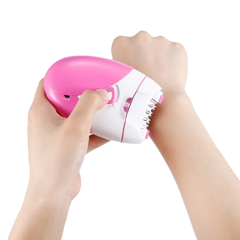 

Q1QD Facial Bikini Leg Hair Remover Electric Epilator Mini Women's Razor USB Rechargeable Electric Travel Female Trimmer