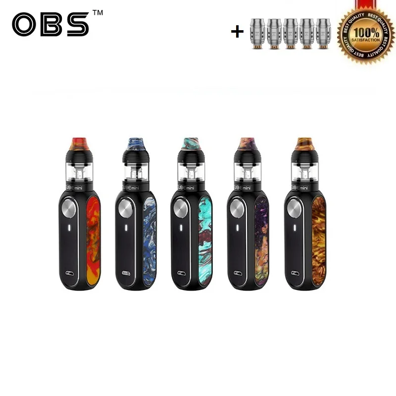 Оригинальный стартовый набор OBS Cube Mini аккумулятор 1500 мА · ч с баком для вейпа 3 мл