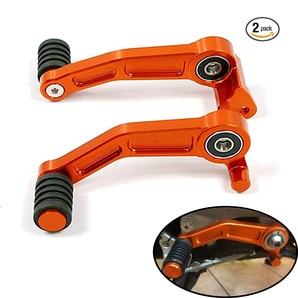 

Запчасти для мотоциклов DUKE 125 200 390 RC390 RC200 RC125 2013-2023, рычаг ножного тормоза и рычаг переключения передач, пара педалей с ЧПУ