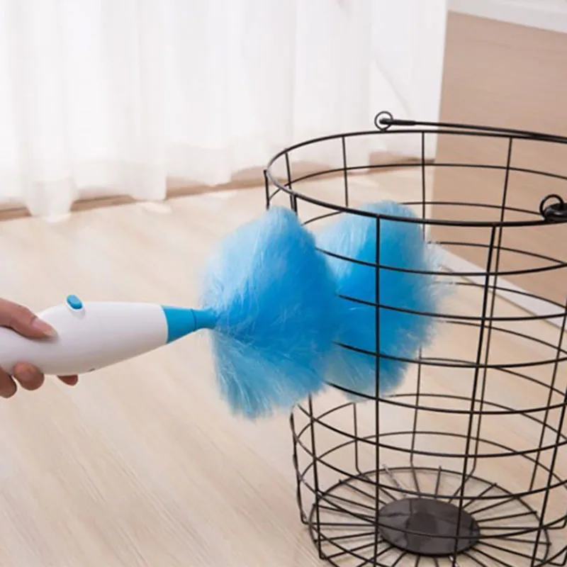 Electric Dust Cleaner Spin Feather Duster 360° Adjustable Cleaning Brush Microfiber Magic Instant Pr | Дом и сад