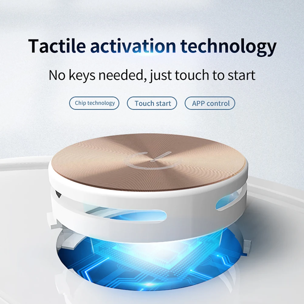

Home Charging Intelligent Sweeping Robot Home Three In One Cleaner Gold / Silver Application Remote Vacuum Cleaner