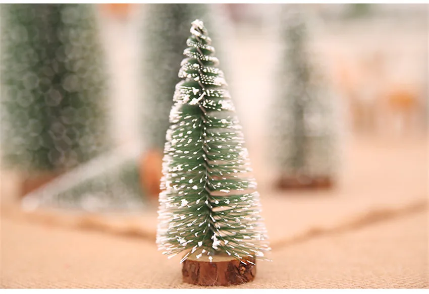 Рождественская елка arbol de navidad Новогодняя мини-елка маленькая сосновая елка adornos de navidad настольный мини Рождественский Декор