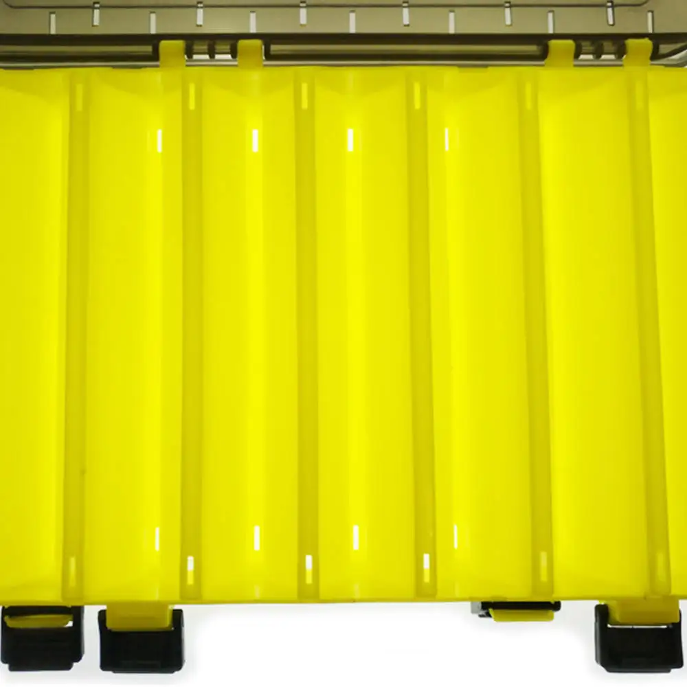 

Double-sided Fishing Bait Lure Hooks Box Yellow/Red Bait Storage Case Fishing Tool Tackle Organizer Sorting Box for Pesca