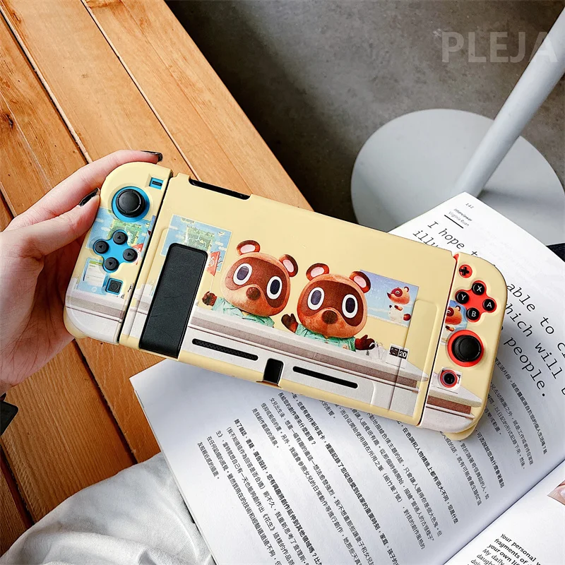 Милый мультяшный аниме чехол для Nintendo Switch NS NX ТПУ силиконовый Защитный игры Joycon