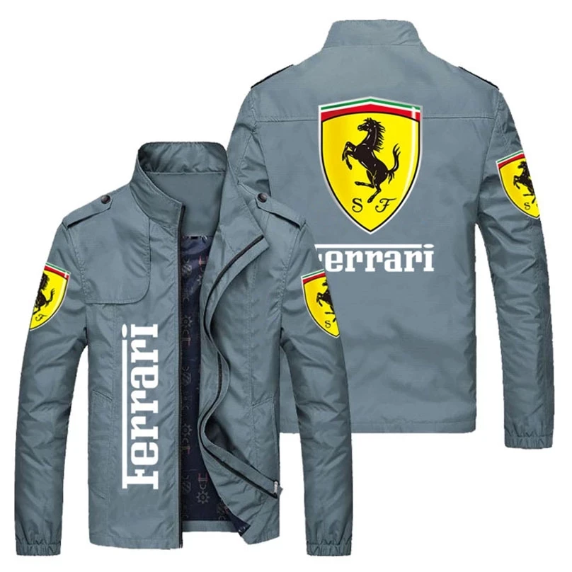 

New Coat Men's Leisure sports Jackets Fashion Printing the Spring and Autumn period and the Type of collar Zipper light Jacket