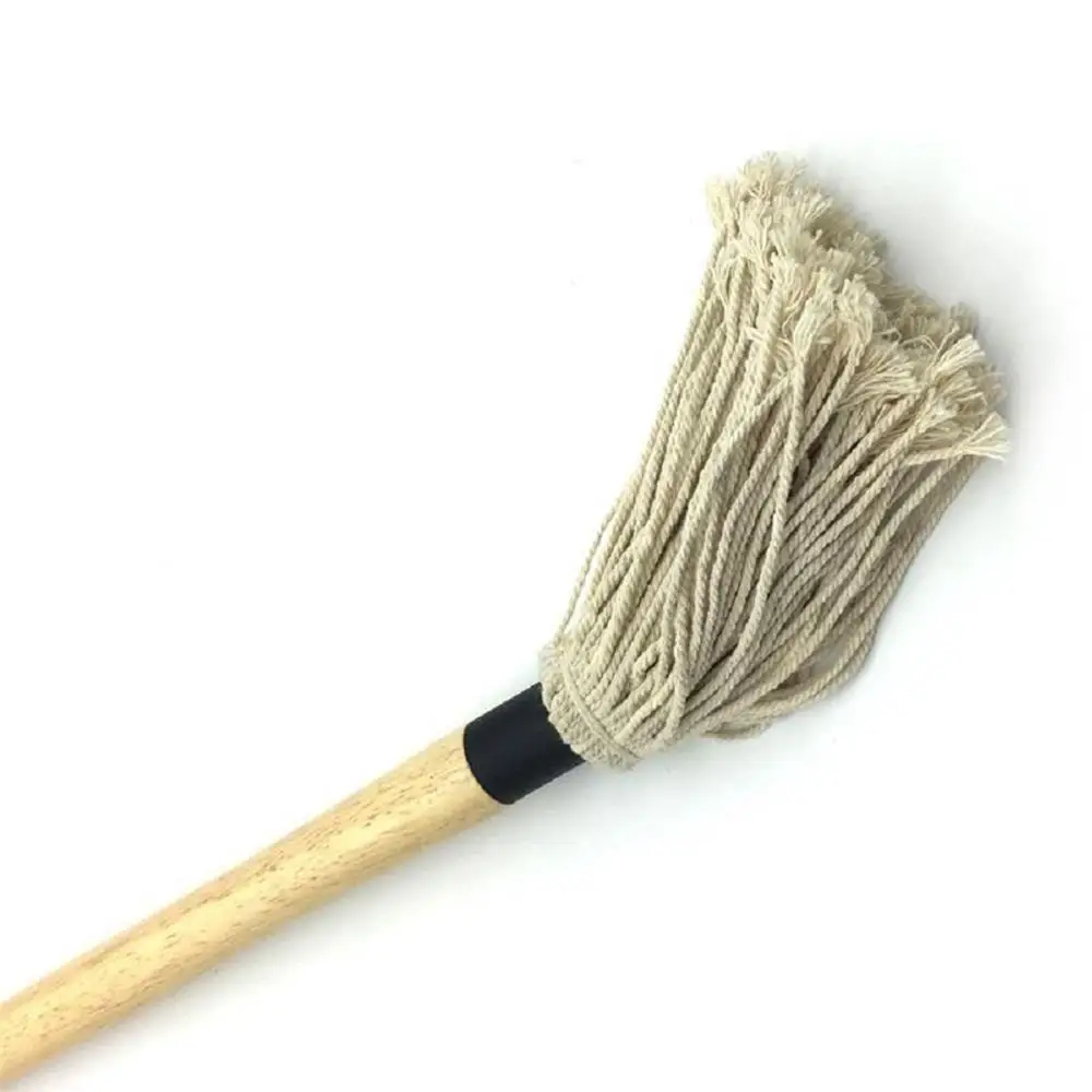 Швабра с деревянной ручкой для приготовления пищи на открытом воздухе мягкая