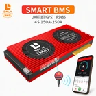 Daly BMS умные BMS  12V 3,2 V Lifepo4 4S 12V Bluetooth BMS 150A 200A 18650 A  12V литиевая батарея BMS с балансом