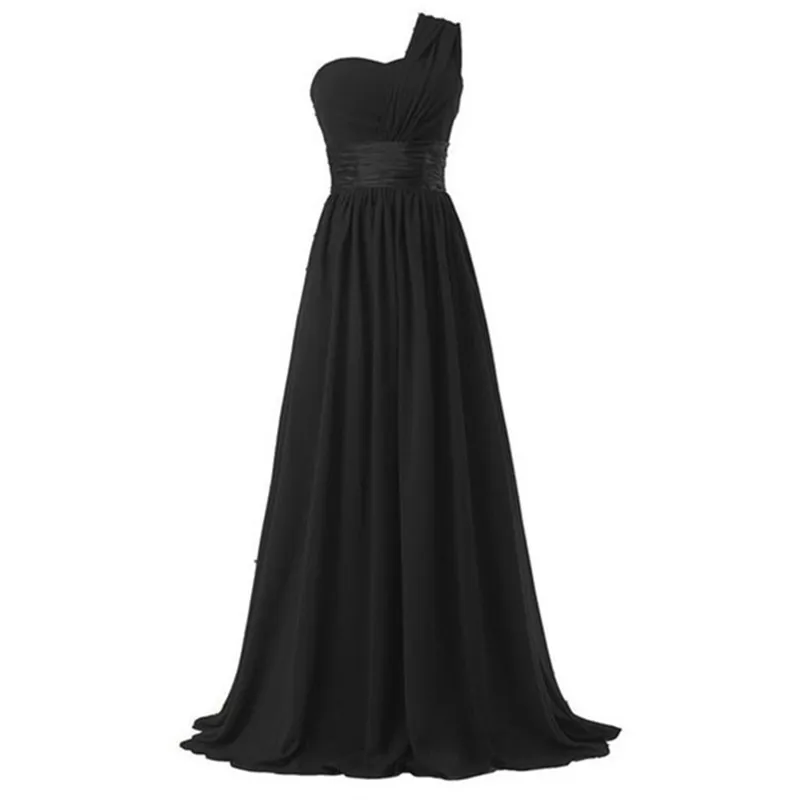 Chiffon Prom Dress Evening Costume Gown Women Maxi Real Image High Quality | Свадьбы и торжества