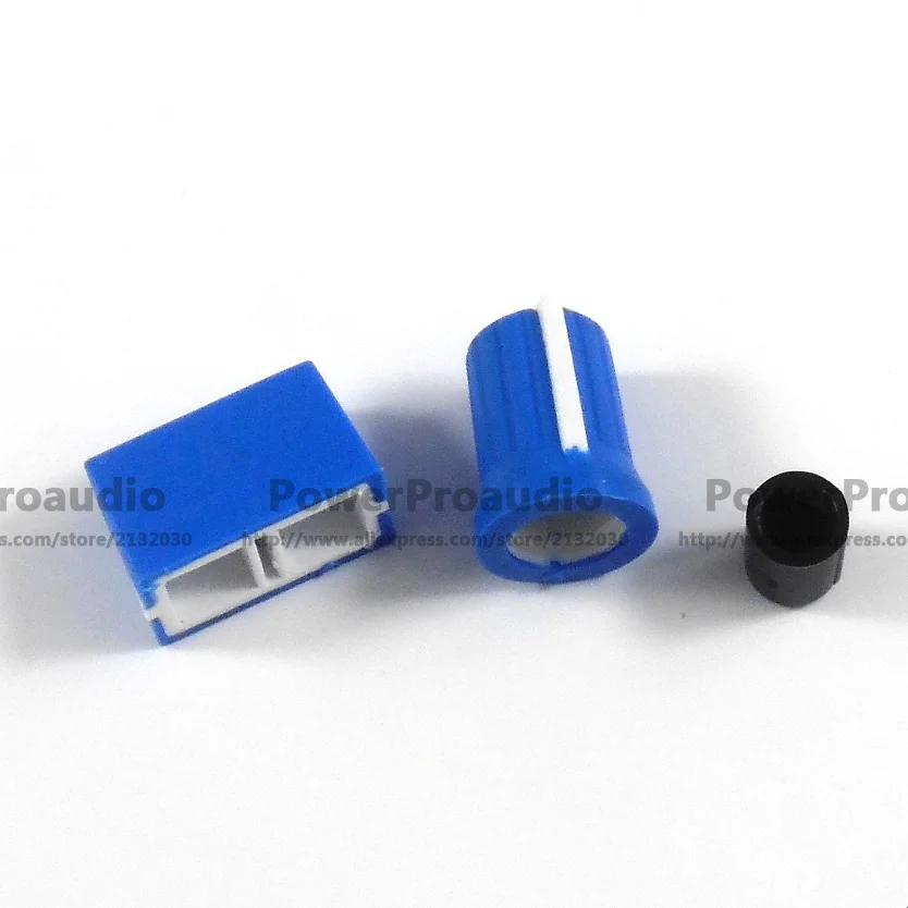 Вращающаяся ручка 5 шт. + крышка фейдера для миксера Rane TTM 57 61 62 64 68 (темно