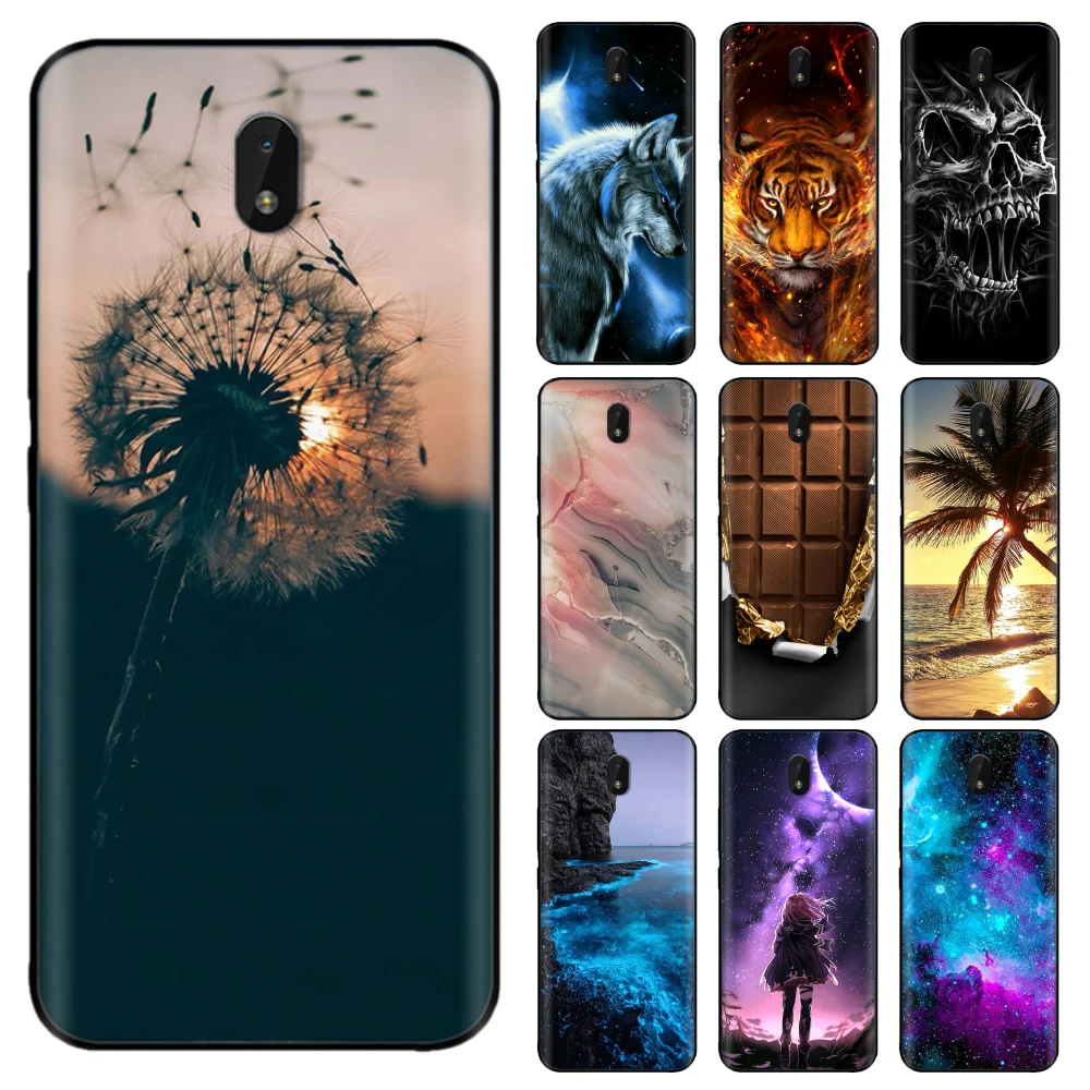 

For Nokia C01 Plus Case Soft Silicone Print Shockproof Phone Cases for Nokia C 01 Plus Coque C01Plus Cover 5.45 inch tpu Funda