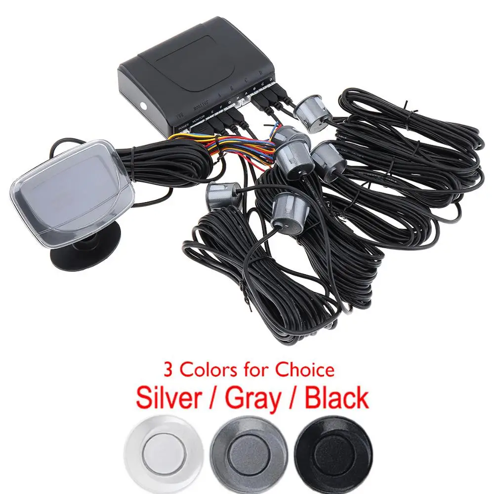 Устойчивая к атмосферным воздействиям Авто парктроник ЖК дисплей парковки