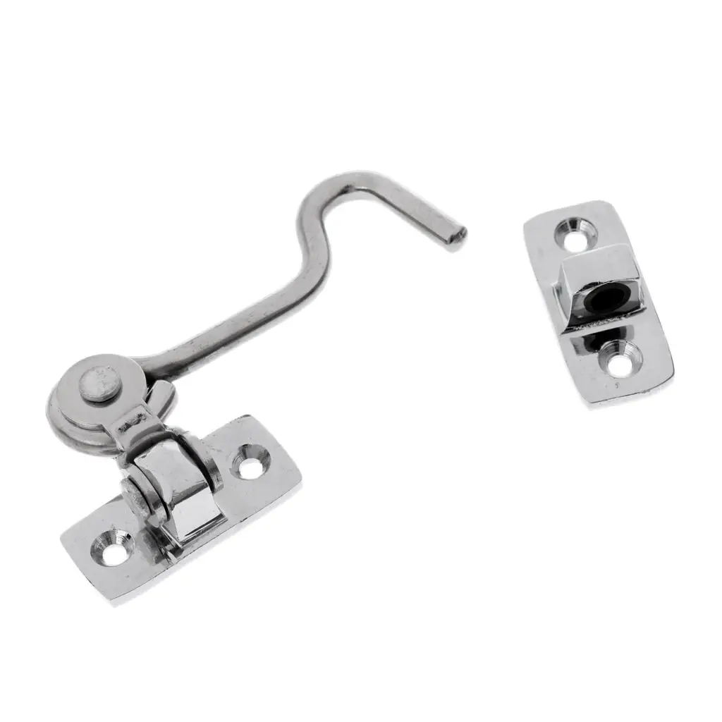 

4.25' Yacht Boat Door Hook Eye Latch - Corrosion Resistant Stainless Steel