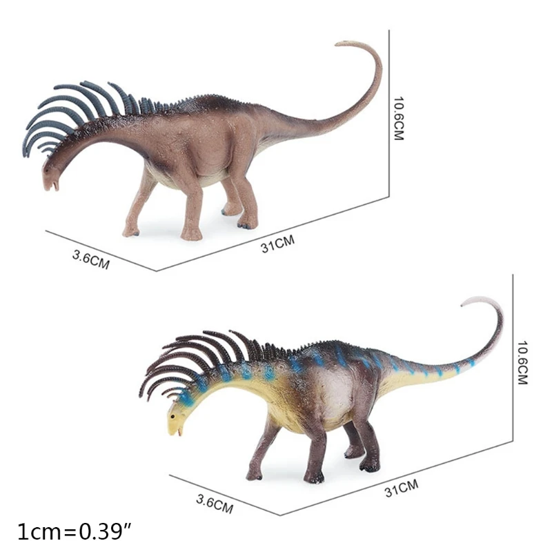 

Dinosaur Toy Plastic Bajadasaurus Figure Surprise Gifts for Children Home Decoration Boys and Girls Animal Figurine