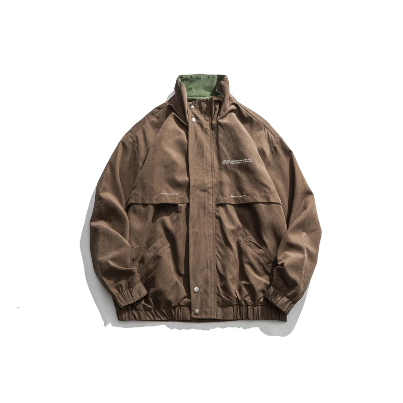 Мужские куртки в стиле ретро уличная одежда Харадзюку хип хоп для старой школы с