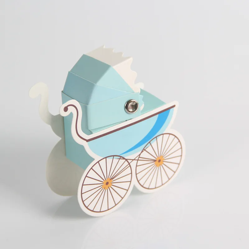 Свадебная детская коляска коробка для детской коляски розового и синего цвета на