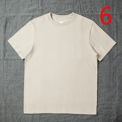 

2019 new men's short-sleeved t-shirt summer men's trend round neck loose t-shirt men's tide brand printing shirt