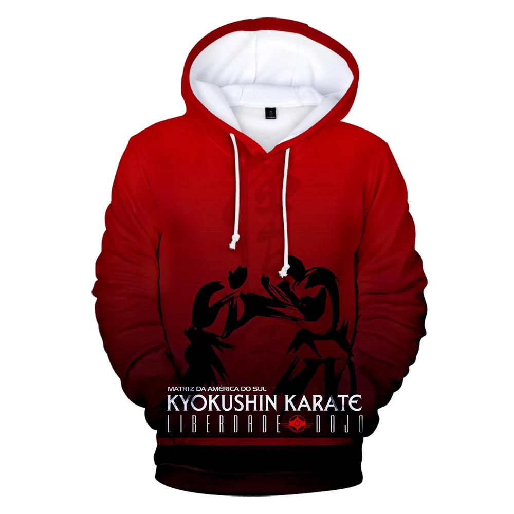 

Popular Luxury Popular Men Women 3D Hoodie Kyokushin Karate Sweatshirts Autumn Tracksuits Hooded Pullovers Hot Sale 3D Casual