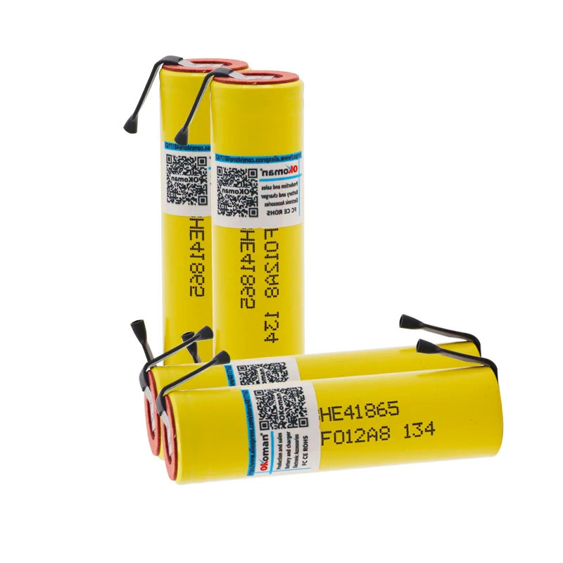 100% Новый оригинальный HE4 3 7 v 2500mah 18650 литиевая аккумуляторная батарея для