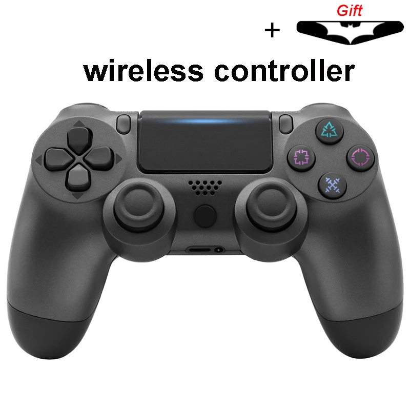 wireless Gray Bluetooth беспроводной/проводной джойстик для PS4 контроллер подходит для mando ps4 консоль для Playstation Dualshock 4 геймпад для PS3 - Цвет: wireless Gray