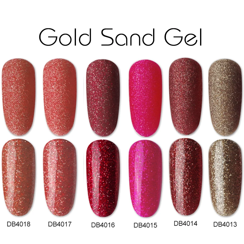 Блестящий Гель-лак СВЕТОДИОДНЫЙ УФ-лак для ногтей 24 цвета маникюра