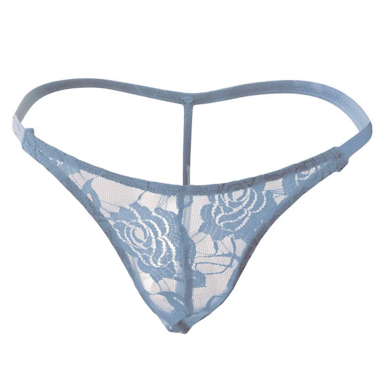 Мини стринги сексуальное нижнее белье для геев мужские прозрачные кружевные