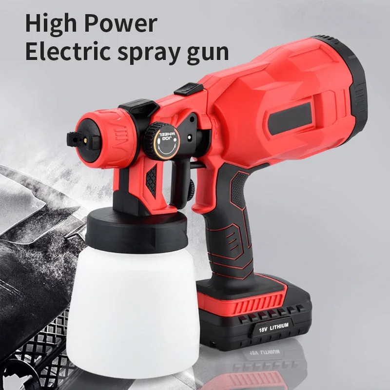 

Spray Gun DKSG55K1/20VDKCX01 High Power Electric Paint Sprayer 3 Nozzle & 800 ml Large capacity,HVLP Easy Spraying