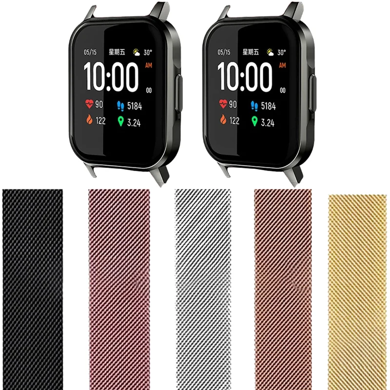 

20MM 22MM Magnetic Loop Straps For Huawei Watch 3 Pro Band For Huawei GT 2 Pro/GT2 46mm 42mm Watch Band Metal Bracelet