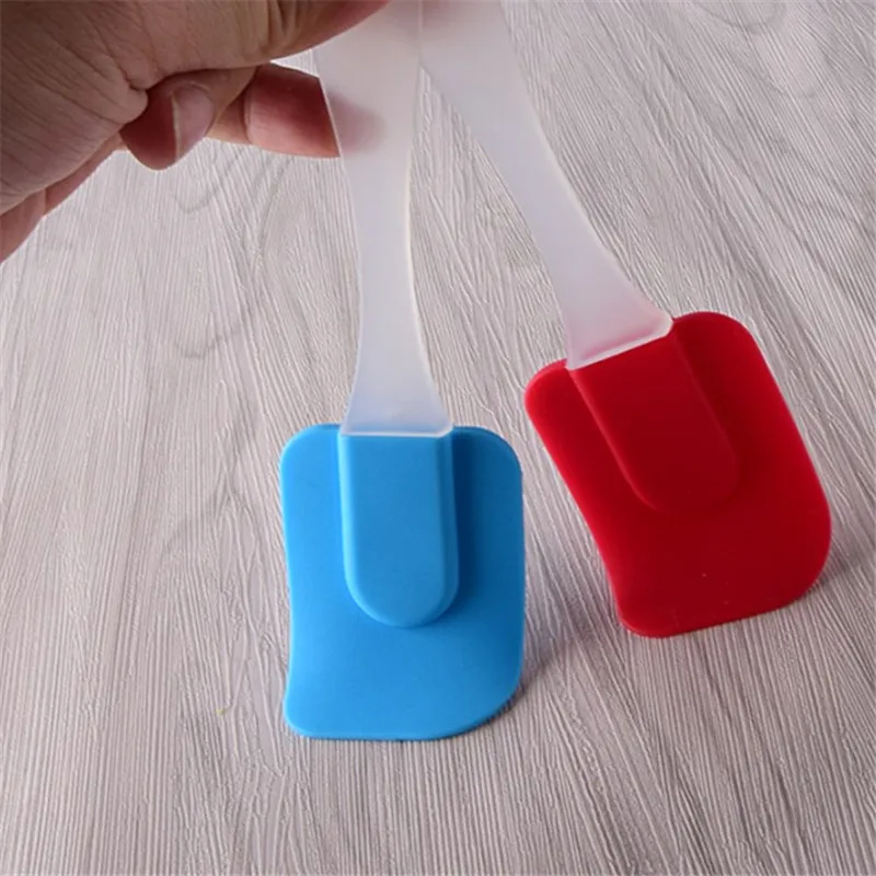 

Silicone Spatula Cream Butter Baking Scraper Cake Spatula Cooking Cake Brushes Kitchen Pastry Tools High Temperature Resistance