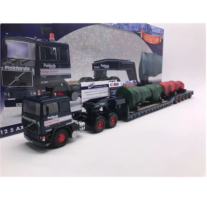 1:50 VOLVO F12 сплав модель грузовика Металл Инженерная автомобиля коллекция подарок| |