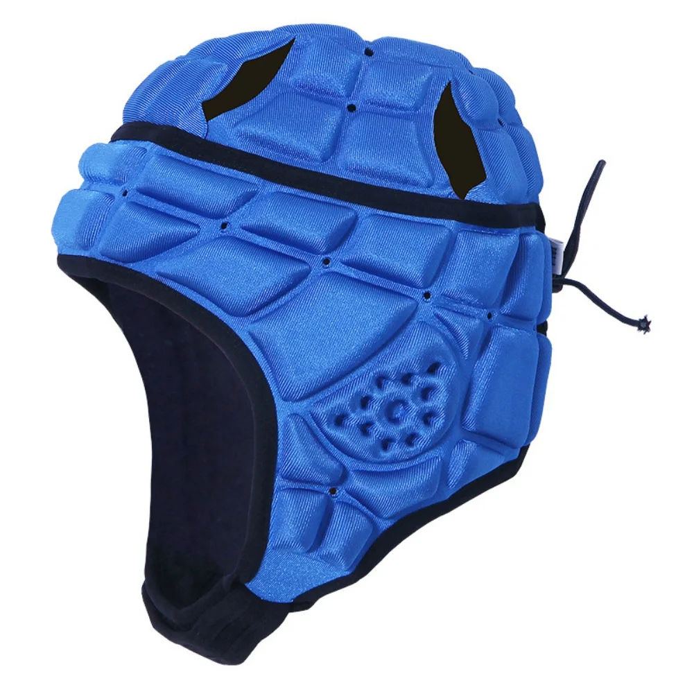 

Children Professional Football Goalkeeper Helmet Kids Soccer Rugger Cap Headguard Goalie Roller Skating Head Protector Hat