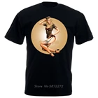 Забавная Мужская футболка Pin Up для девочек, одежда в стиле хип-хоп, дизайнерские футболки, брендовая футболка, мужские топы, футболки