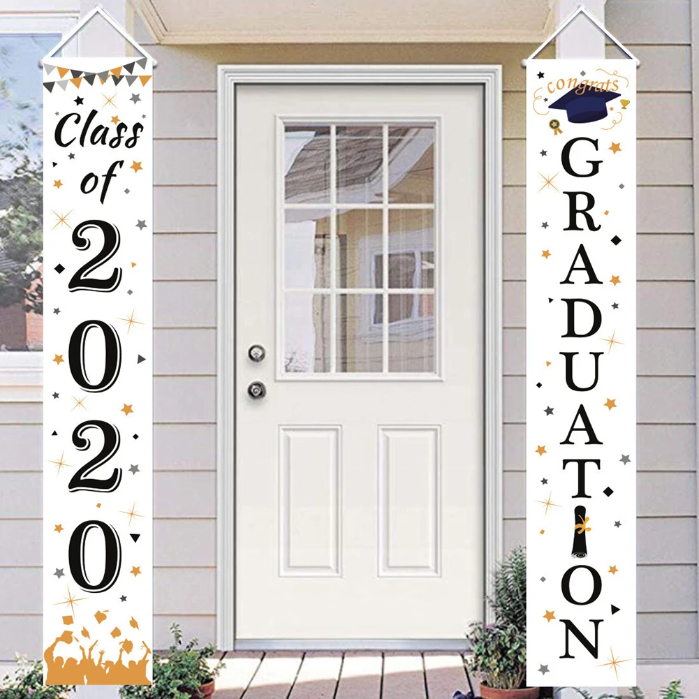 Знак крыльца Висячие флаги выпускные декорации градационные баннеры вечерние