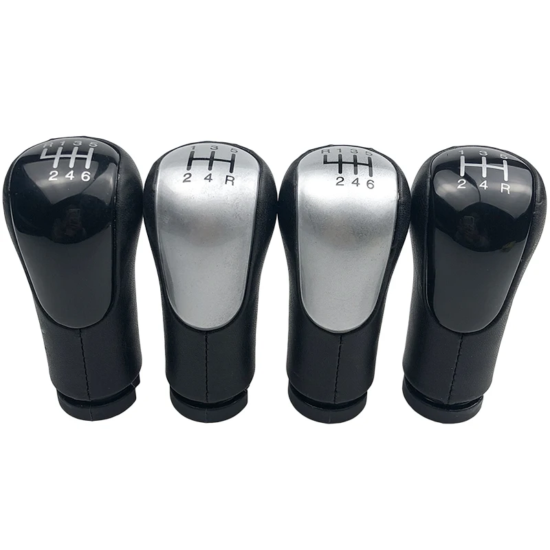 Кожаная рукоятка для рычага переключения передач головка ручки Ford Fiesta Fusion Transit