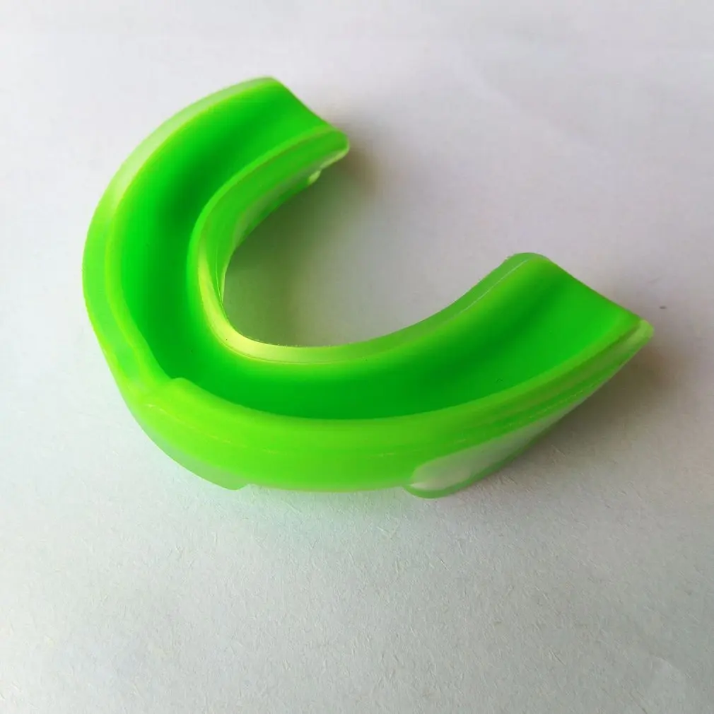 Мундгард зубы Защита для взрослых детей Бокс тхэквондо Санда Бесплатные боевые