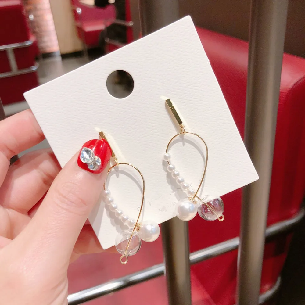 Ювелирные изделия в Корейском стиле милые геометрические сплавы имитация