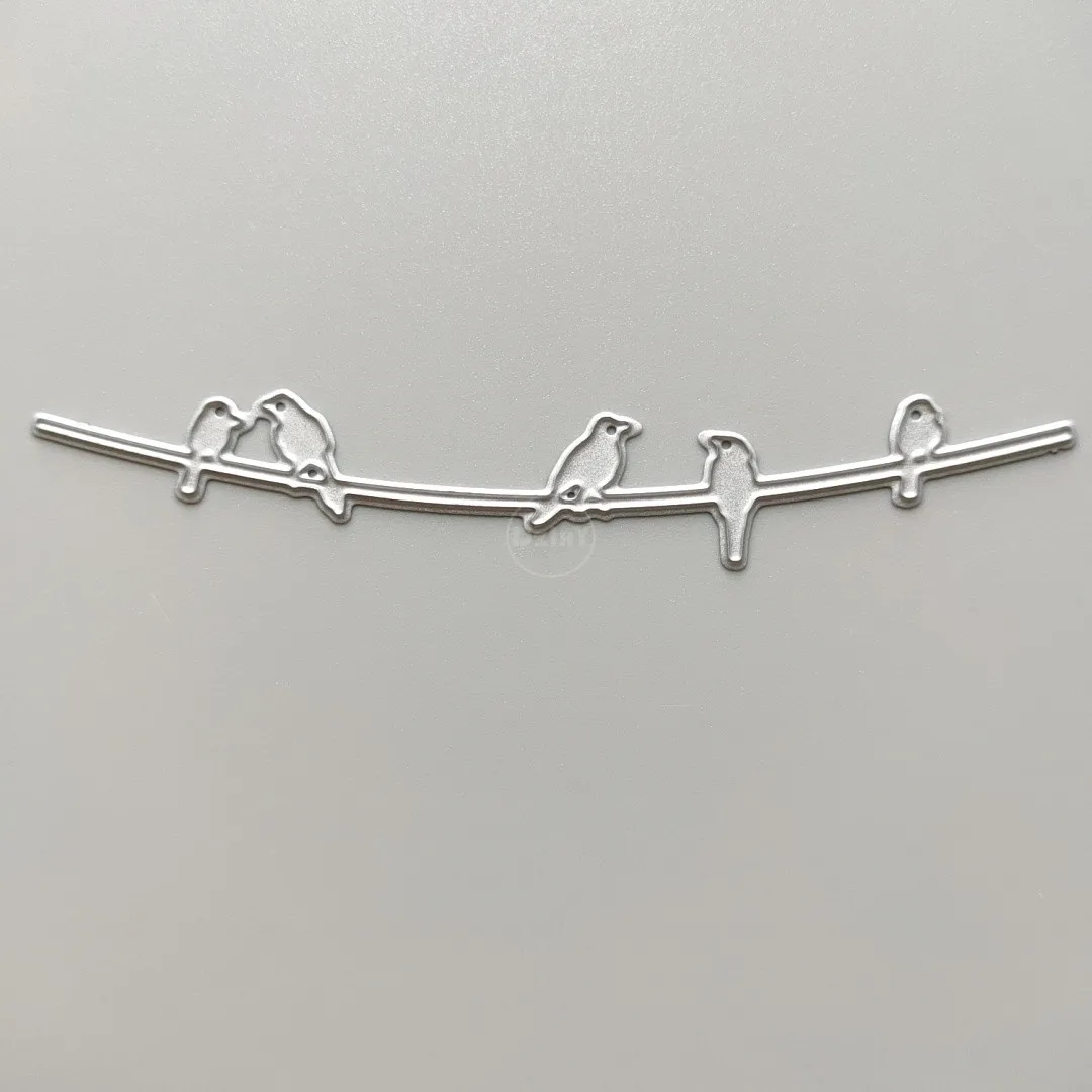 2021 маленькая птица металлические Вырубные штампы сделай сам Скрапбукинг Бумага