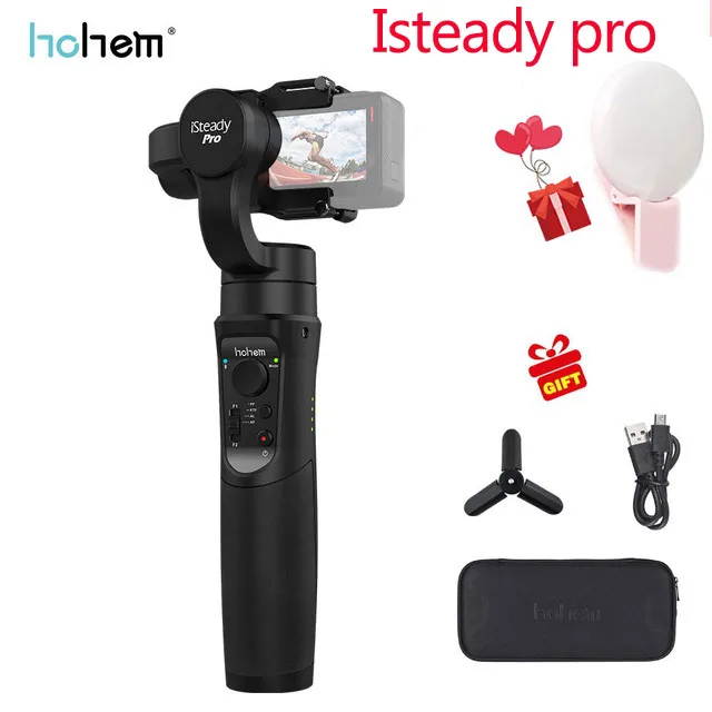iSteady Pro older Hohem iSteady Pro 2 3-осевая карманная брызгозащищенное карданный стабилизатор для DJI Osmo Экшн камера GoPro Hero 7 6/5/4/3 sony RX0 для спортивной экшн-камеры SJCAM - Цвет: iSteady Pro older