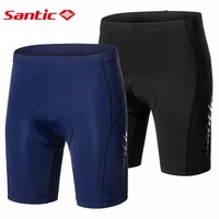 santic men cycling shorts summer coolmax 4d pad shockproof mtb bike shorts breathable reflective anti pilling asian size