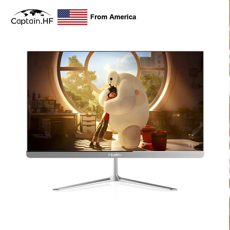 US Captain Ультратонкий ПК Моноблок 21 5 дюймов Настольный Компьютер Core i5 i7 PC|ЖК-экраны