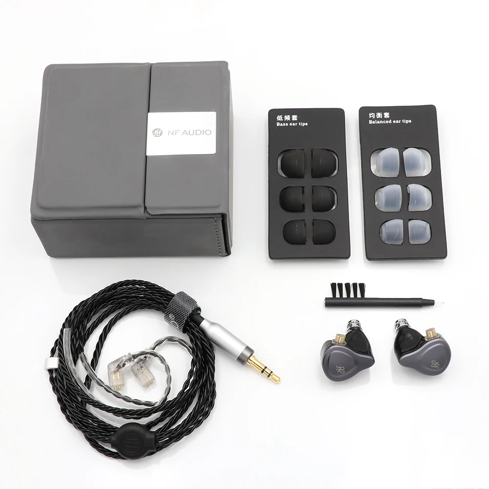 NFAUDIO NA1 Динамический драйвер HiFi наушники-вкладыши со съемным 2Pin кабелем для аудиофила
