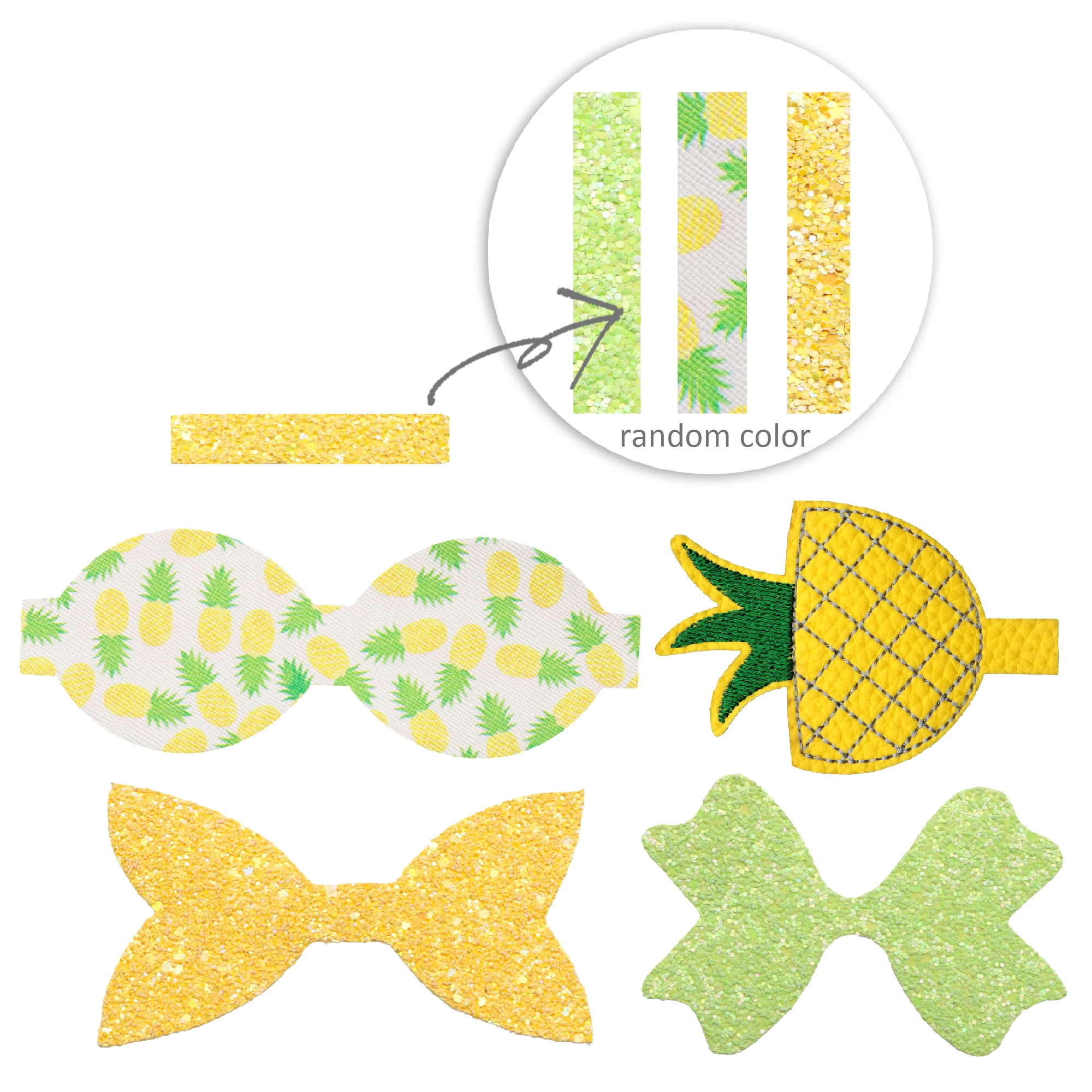 Материалы для изготовления бантов из ананасов творчества материалы украшения